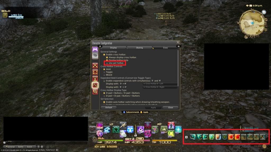 Pet Hotbar is stuck on